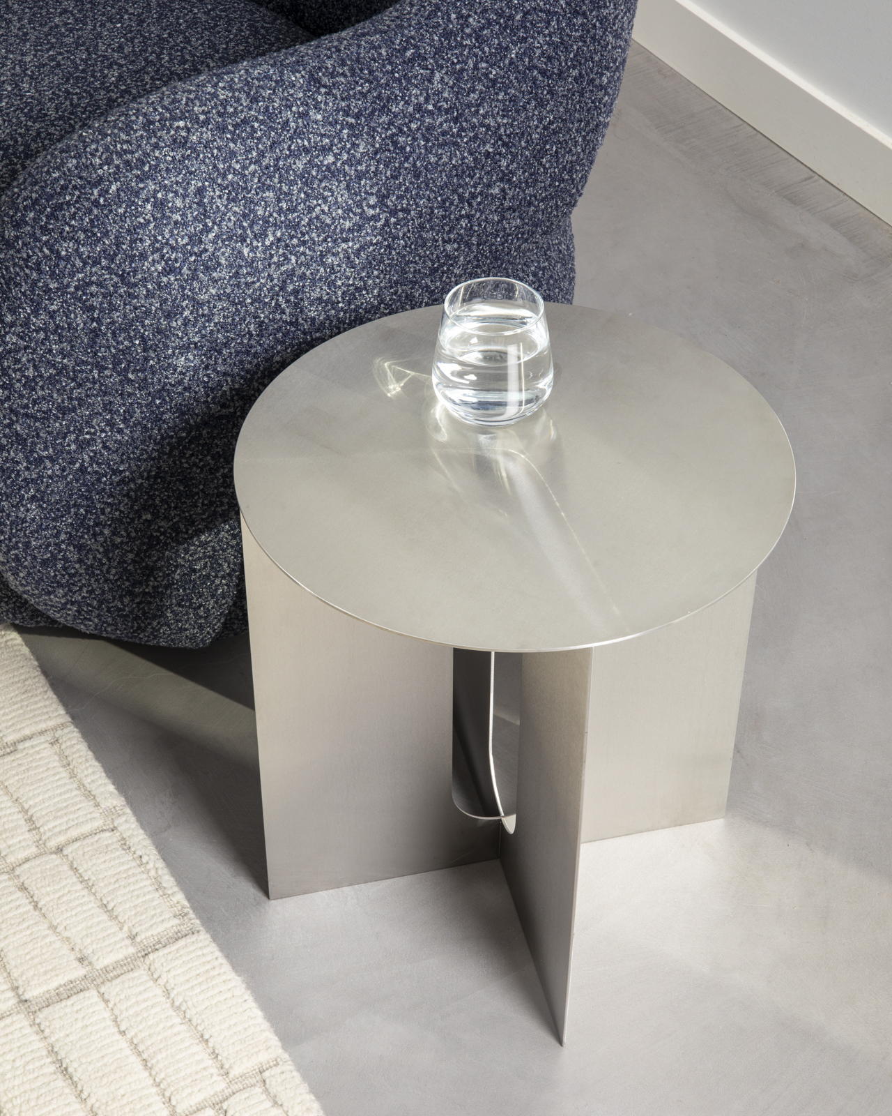 Androgyne Steel Side Table