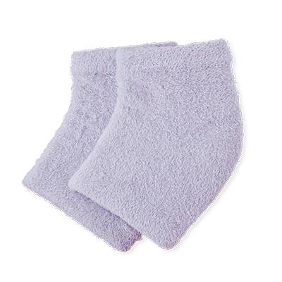 Moisturizing Heel Socks - Purple