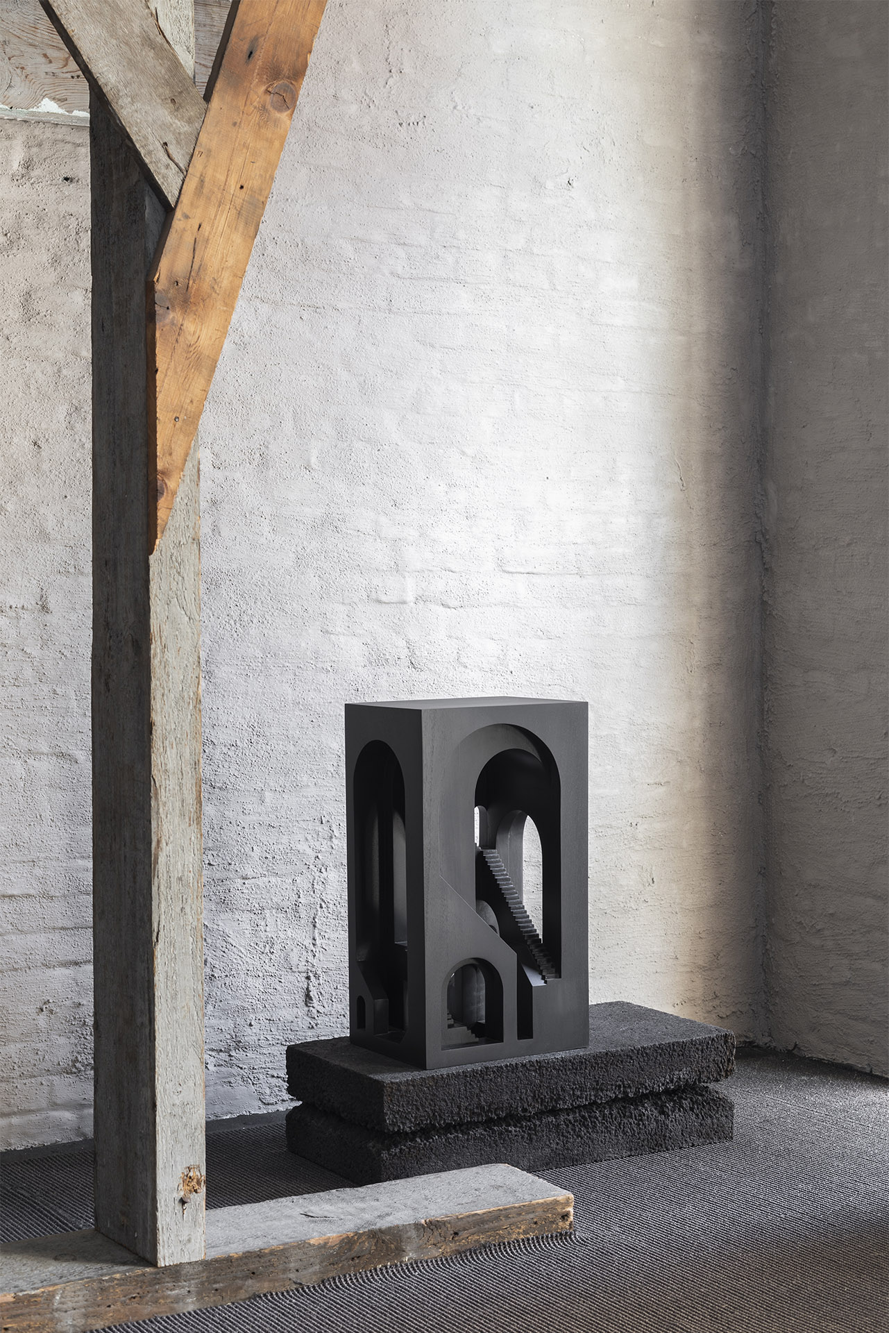 Ethnicraft Mahogany Fragment Sculpture