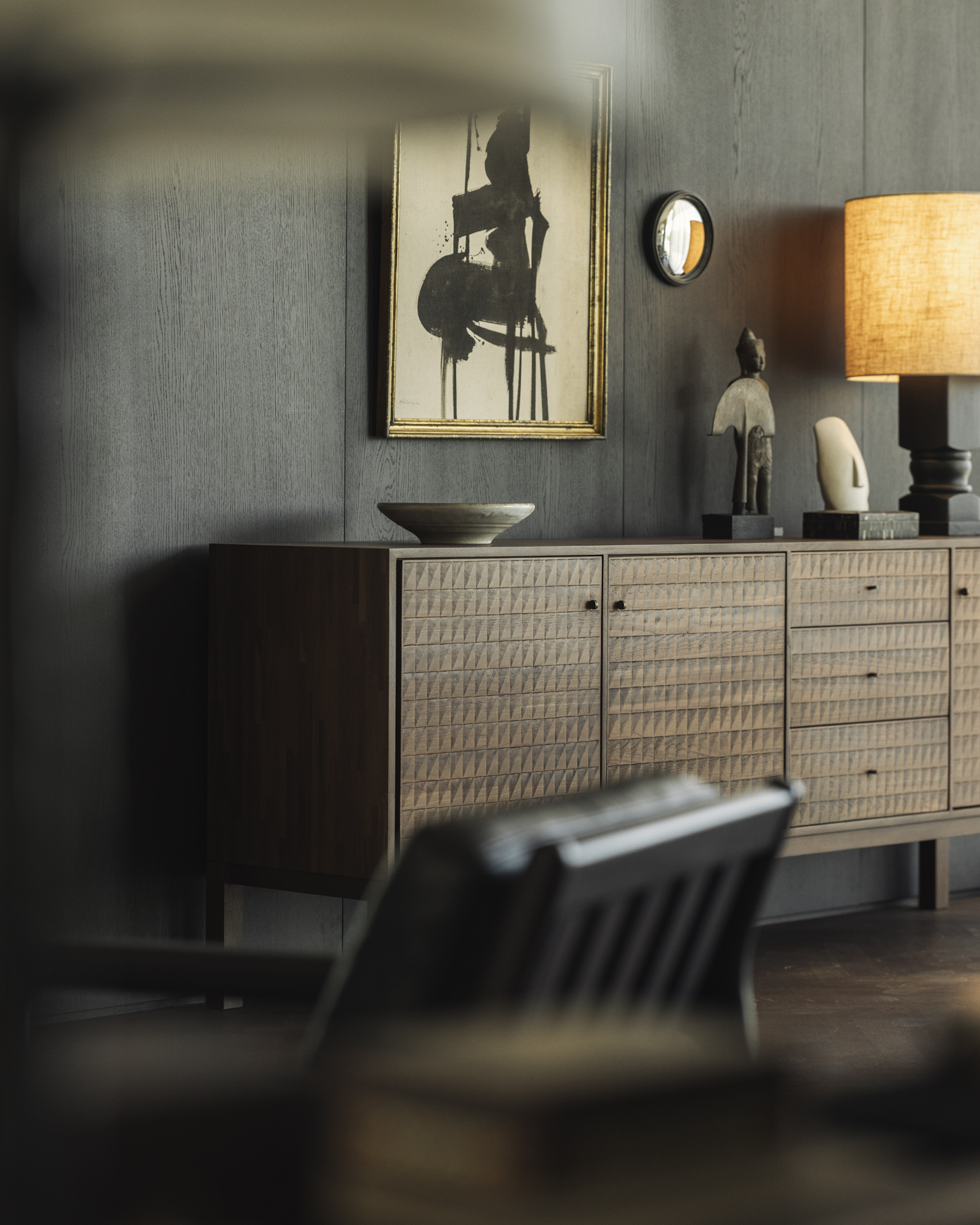 Ethnicraft Teak Sono Sideboard - 3 Doors/3 Drawers