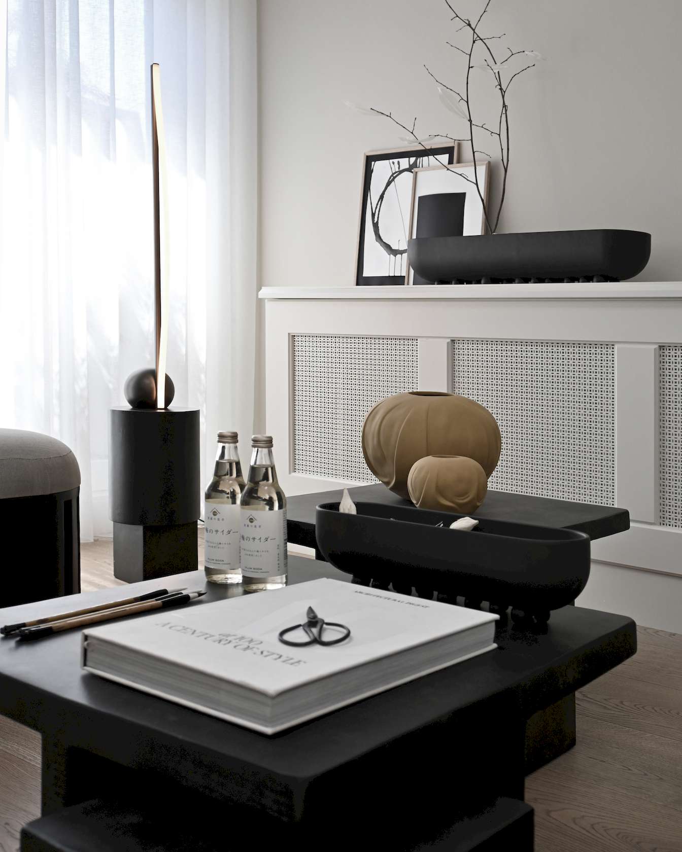 Column Side Table