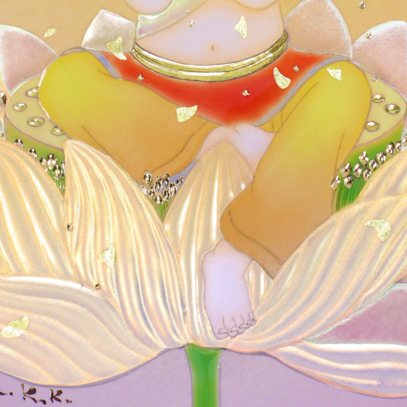 陶彩画 「花音」 – 草場一壽工房 Museum Shop
