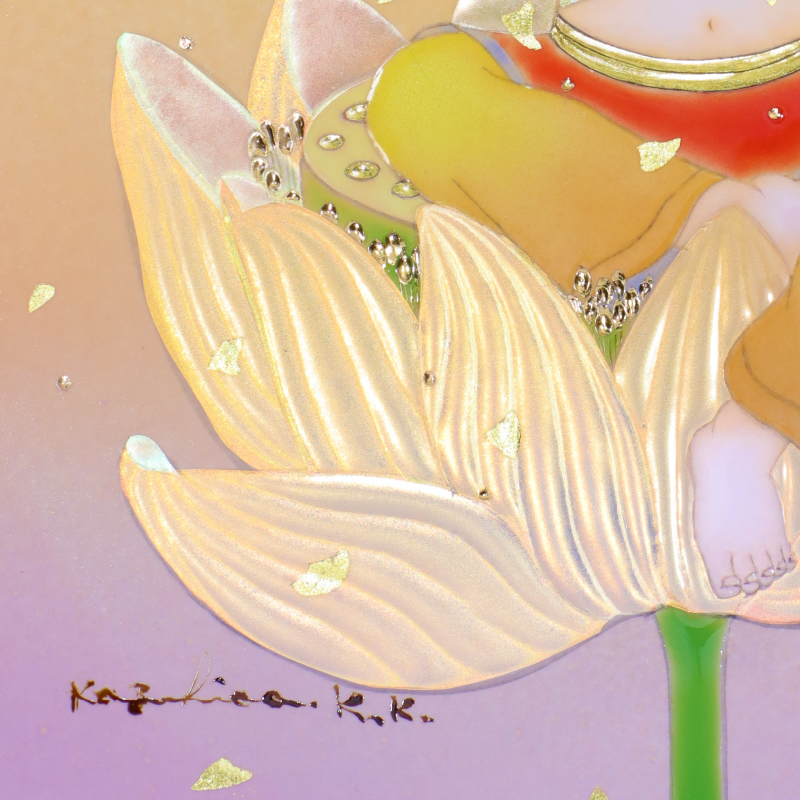 陶彩画 「花音」 – 草場一壽工房 Museum Shop