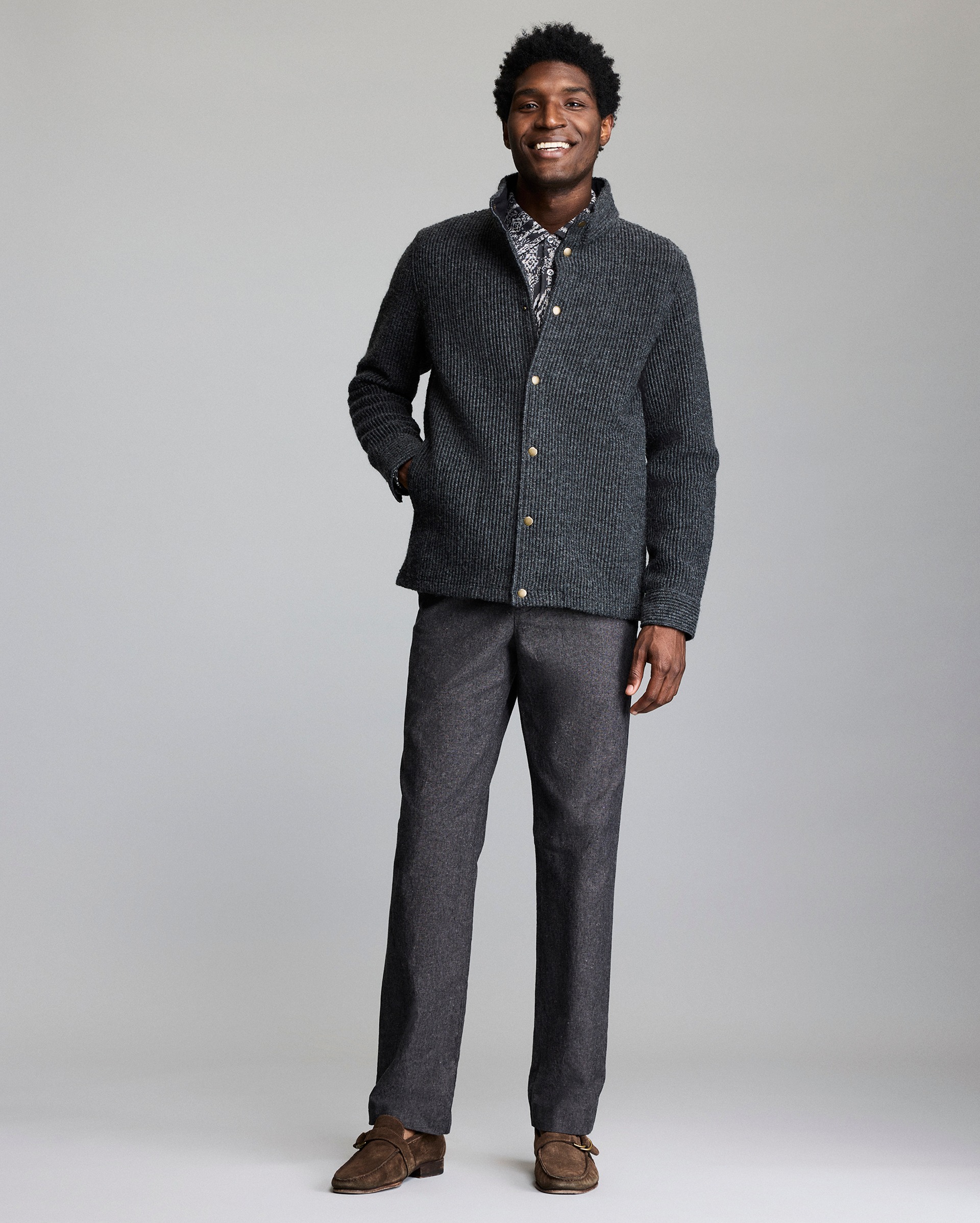 Numajiri Wool Corded Jacket – Billy Reid