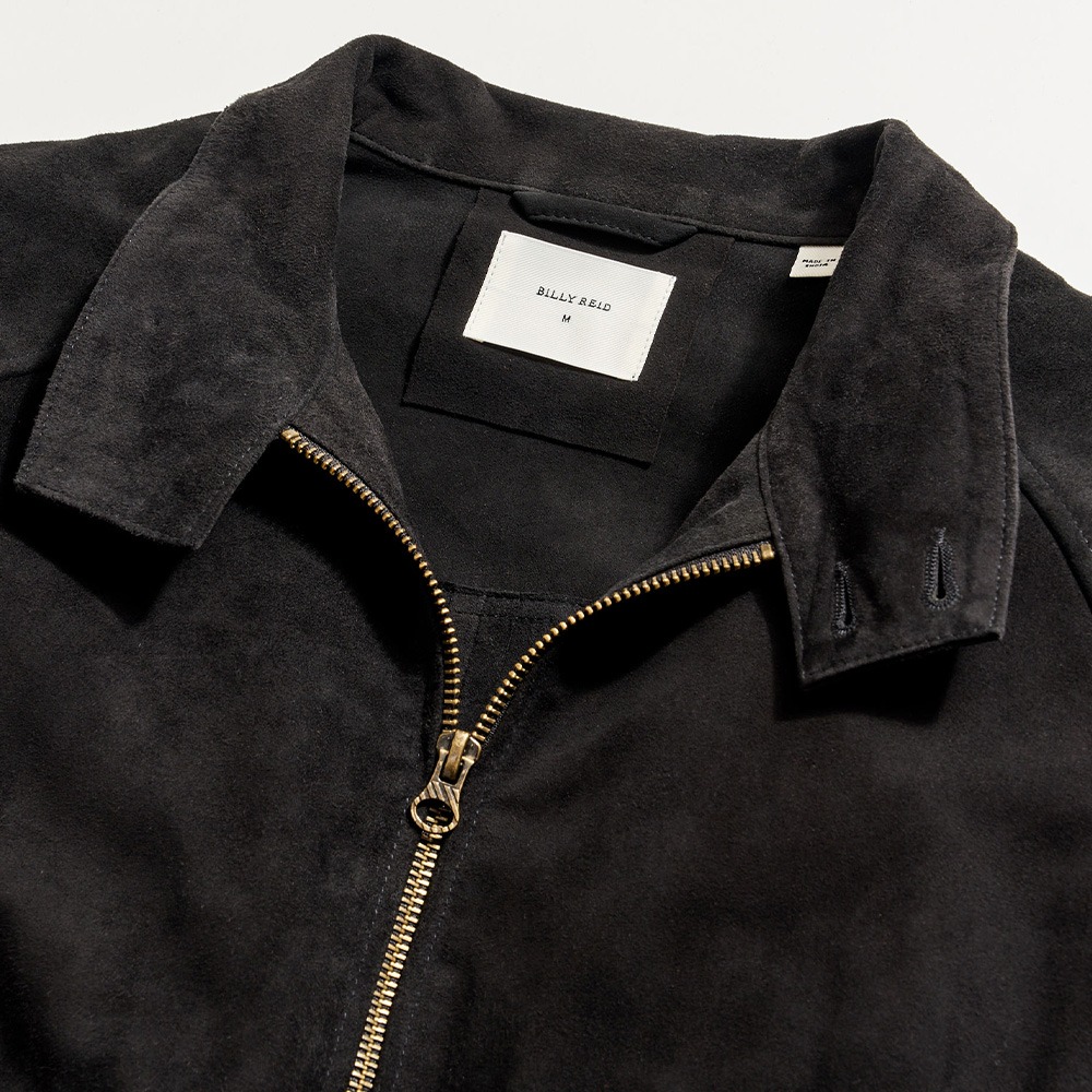 Suede Barracuda Jacket - 100% Goat Suede | Billy Reid