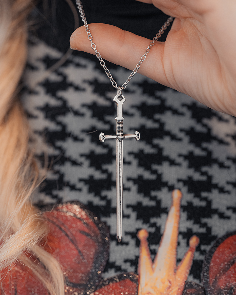 Silver Sword Necklace
