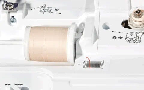 Brother Innov-is F420 Bobbin Winding System
