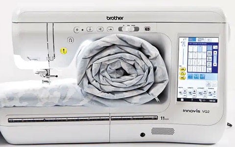 Brother VQ2 has an Extra Large Sewing Space