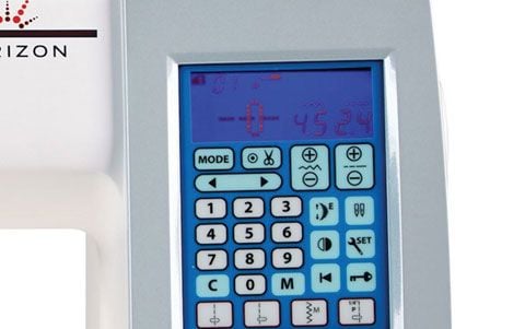 Janome 8200QCP Clear LCD Display