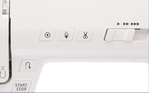Janome M100QDC Convenient Controls