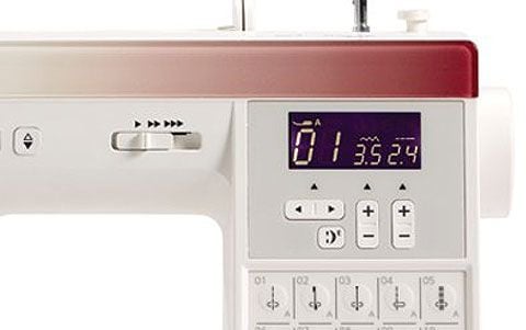 Janome Sewist 740DC Control Panel