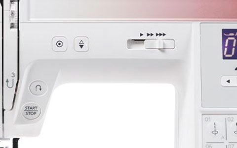 Janome Sewist 740DC Convenient Controls