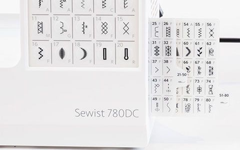 Janome Sewist 780DC Quick Reference