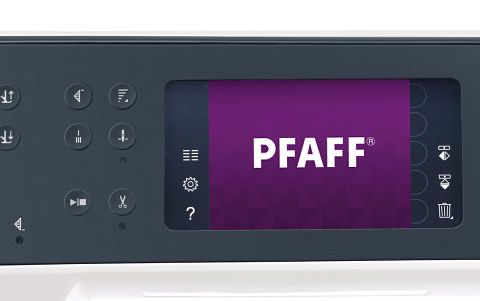 Pfaff Quilt Expression 720 has the PFAFF® Color Touch Screen