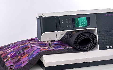 Pfaff Quilt Expression 720 has a Large Sewing Space