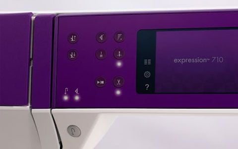 Pfaff Expression 710 PFAFF® Color Touch Screen