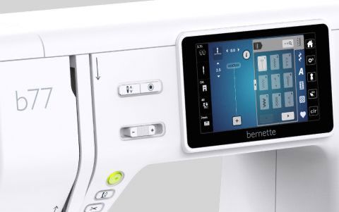 Bernette B77 Easy and quick navigation