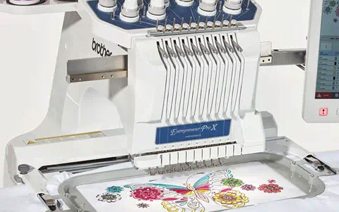 Brother PR1055X - Large Embroidery Area