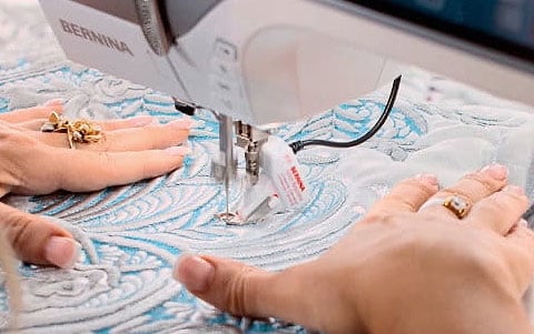 Bernina 770 QE Plus has the Finest Stitches