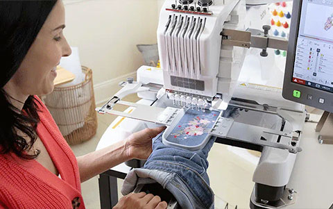 Brother PR680W - Free Arm embroidery made easy