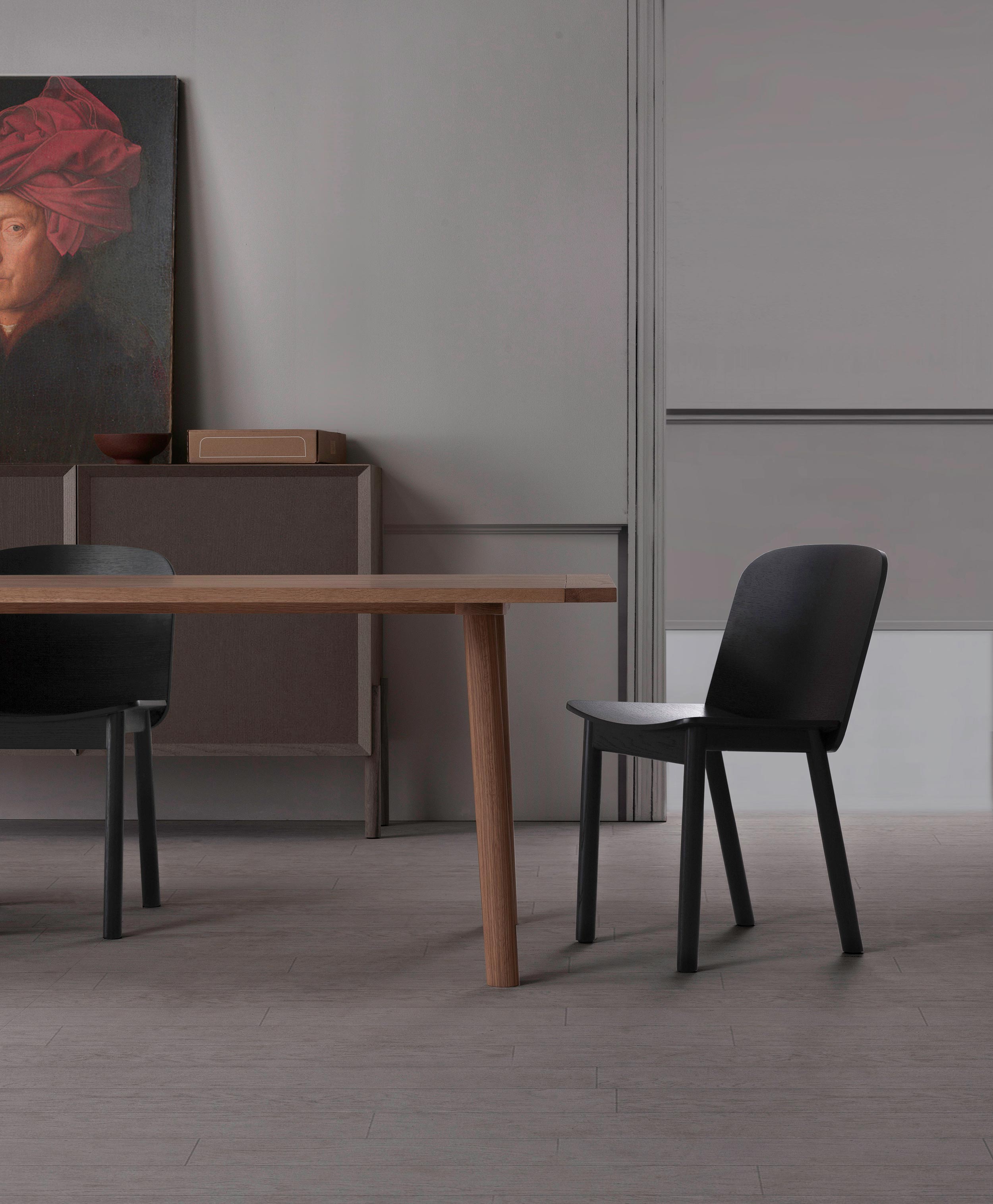 Coco Dining Table 2400mm - Black - Floor Stock