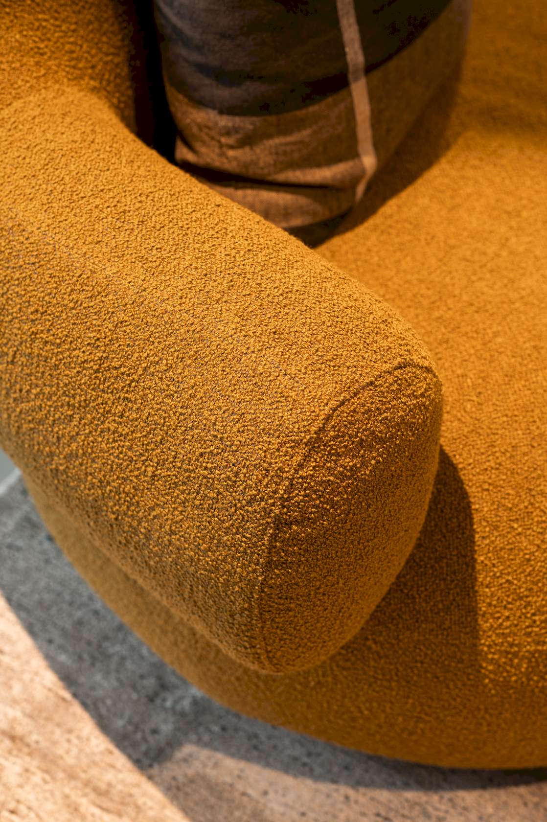 Toad 3 Seater Sofa - Mortar-Fleece 0016 - Floor Stock