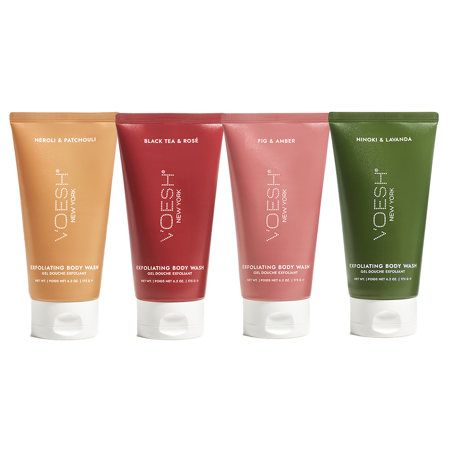 Exfoliating Body Wash Retail Display Kit