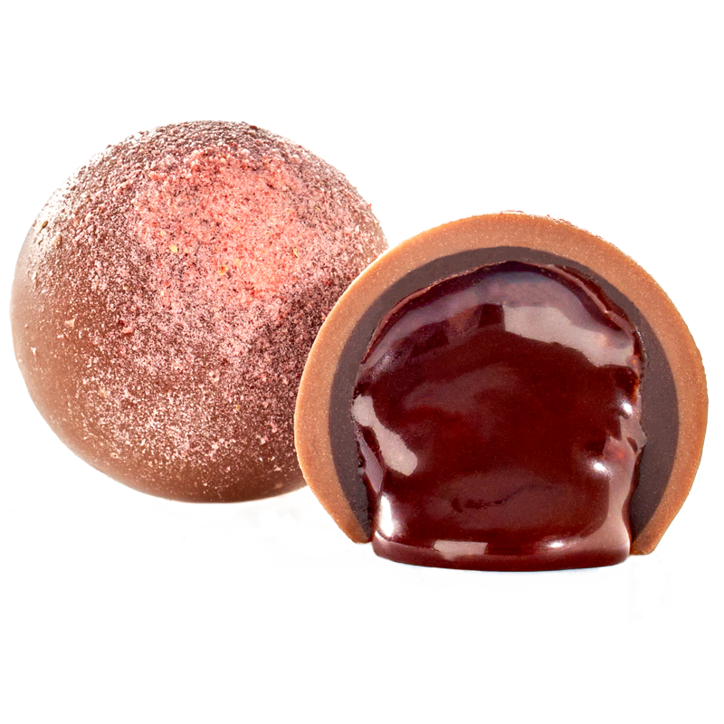 Milk Chocolate Strawberry Truffle