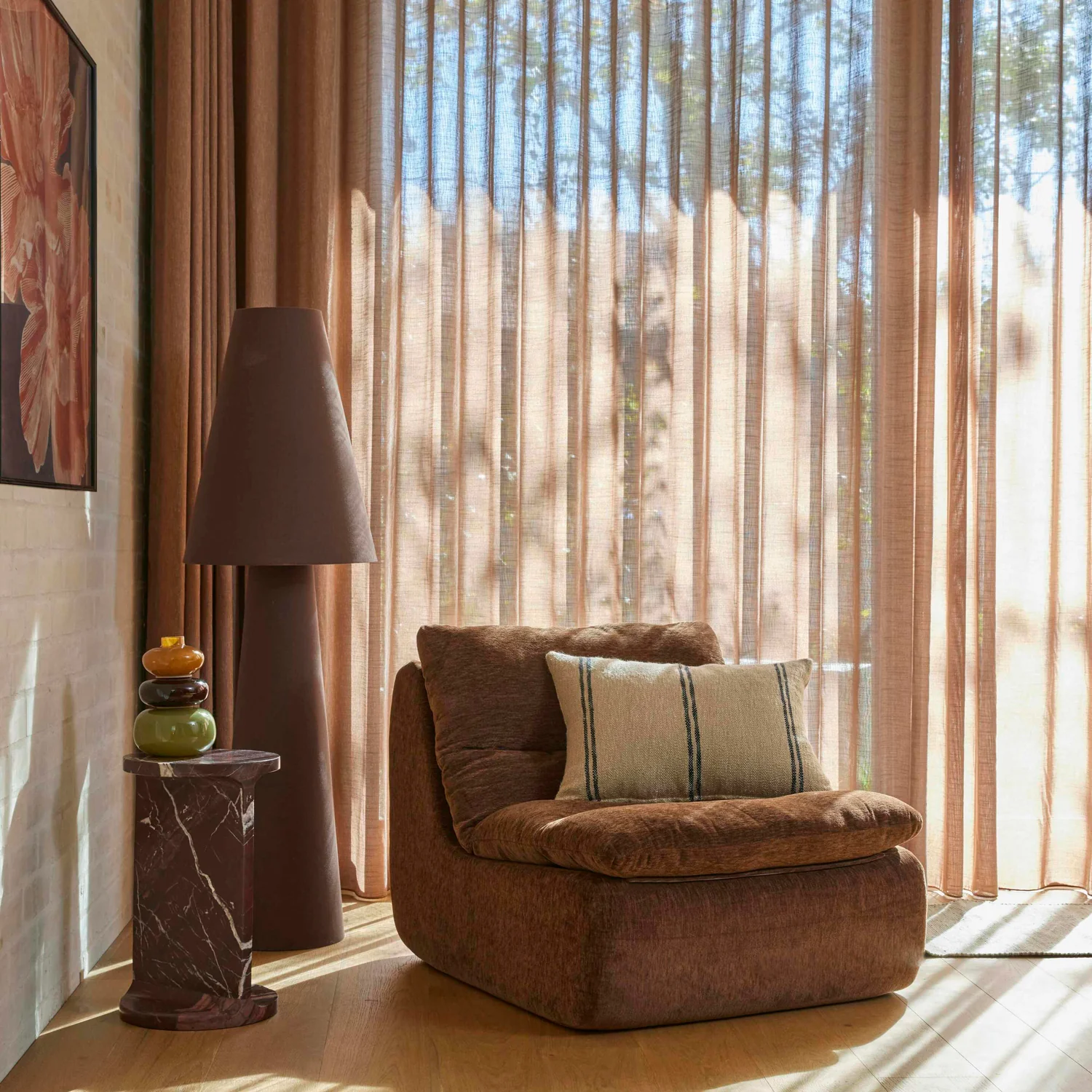 Casa Linen Floor Lamp