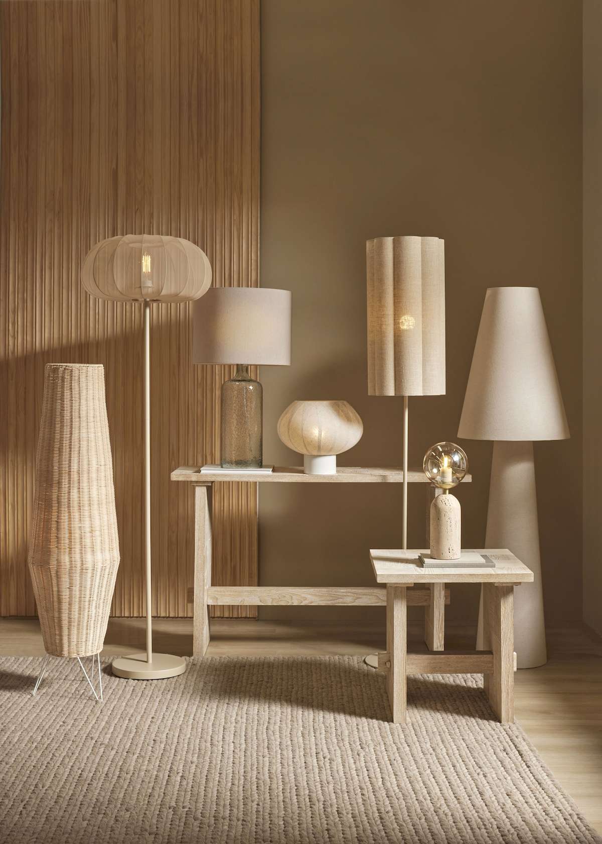 Casa Linen Floor Lamp