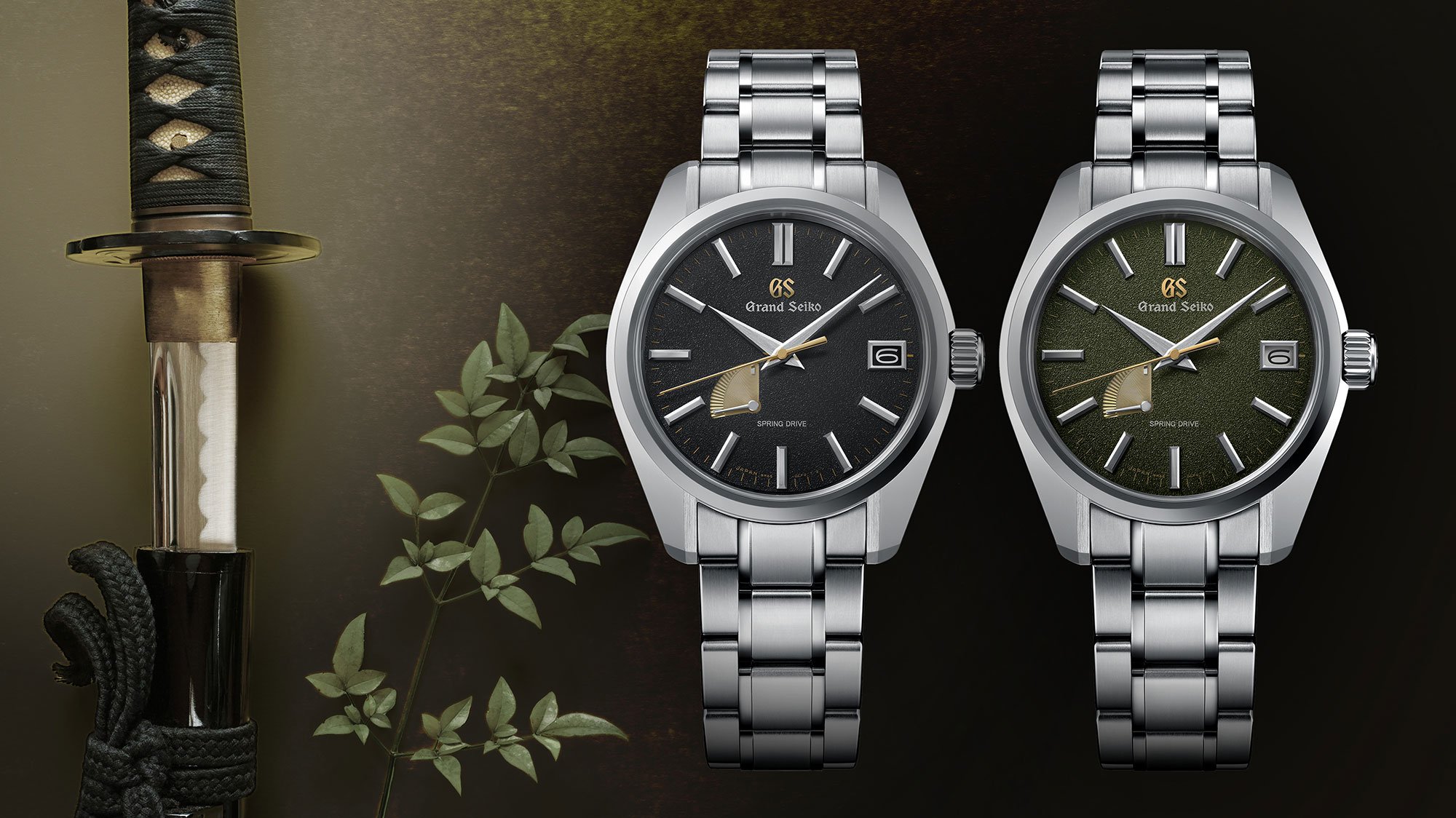 Grand Seiko 44GS SBGA489 and SBGA491 US Exclusive watches. 