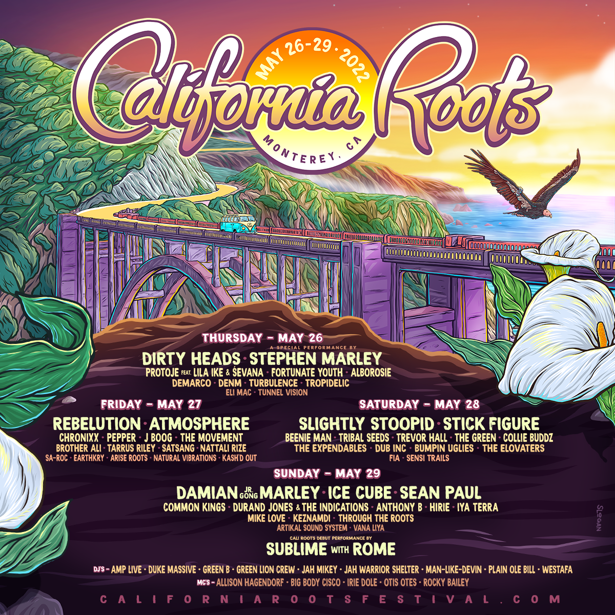 California Roots Festival Lineup 2024 Cari Marsha