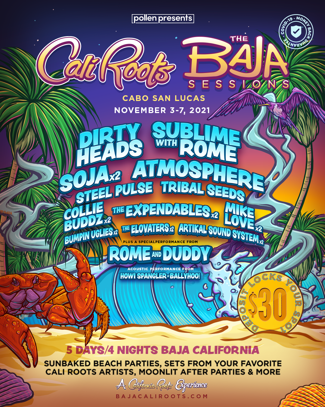 Cali Roots 2025 Line Up