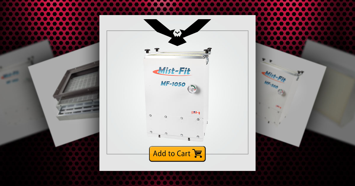 Mist Collector, Mist-Fit, MF-1050, Mist Eliminator, Mist Extractor