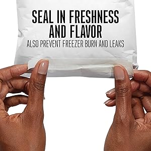 Seals in freshness and flavor