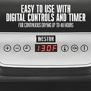 Easy to Use with Digital Controls & Timer