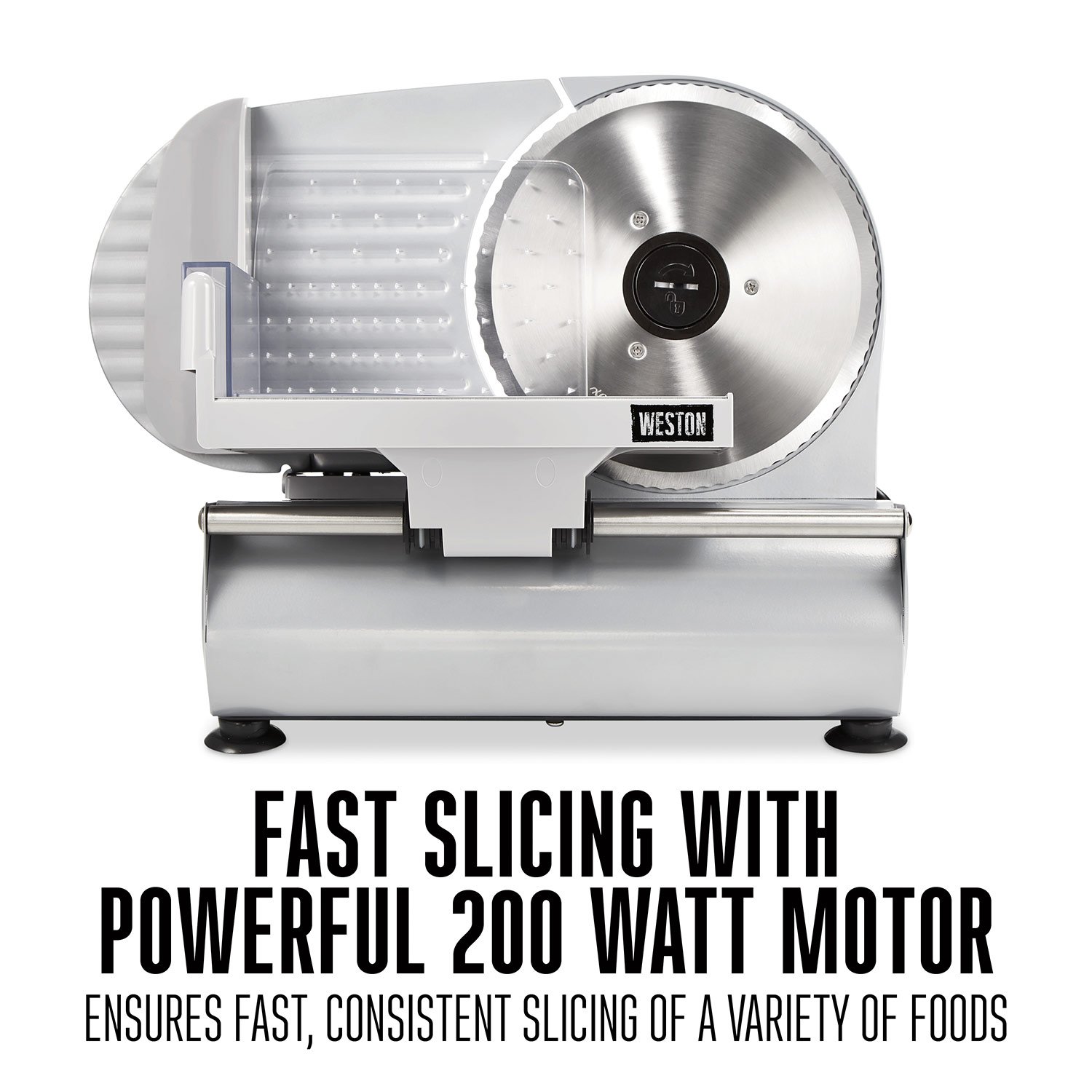 Powerful 200 watt motor for fast cutting