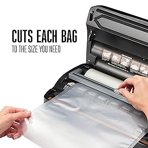 Quickly create custom-sized bags