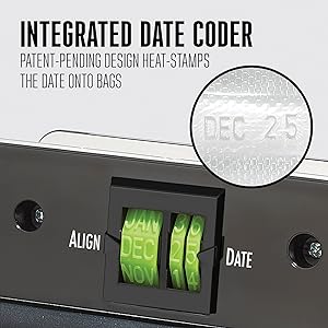 Patent pending integrated date encoder