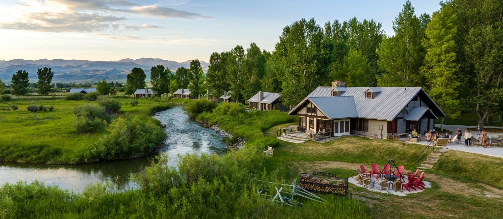 Ruby Riverside Lodge Ruby Springs Lodge - Ruby River Fishing Lodge | Yellow Dog Flyfishing