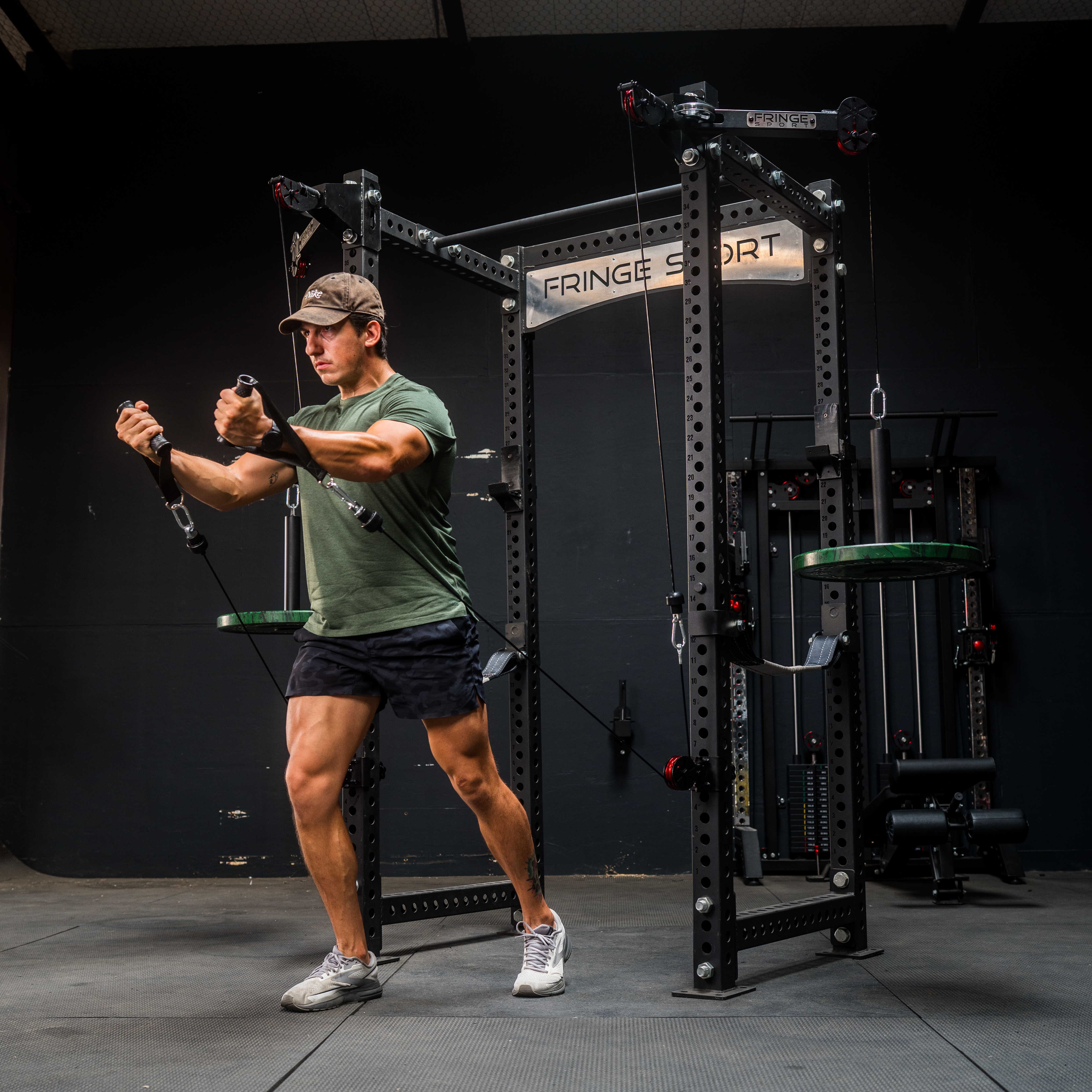 Sidewing Pulley System Home Gym Cable Attachment Fringe Sport