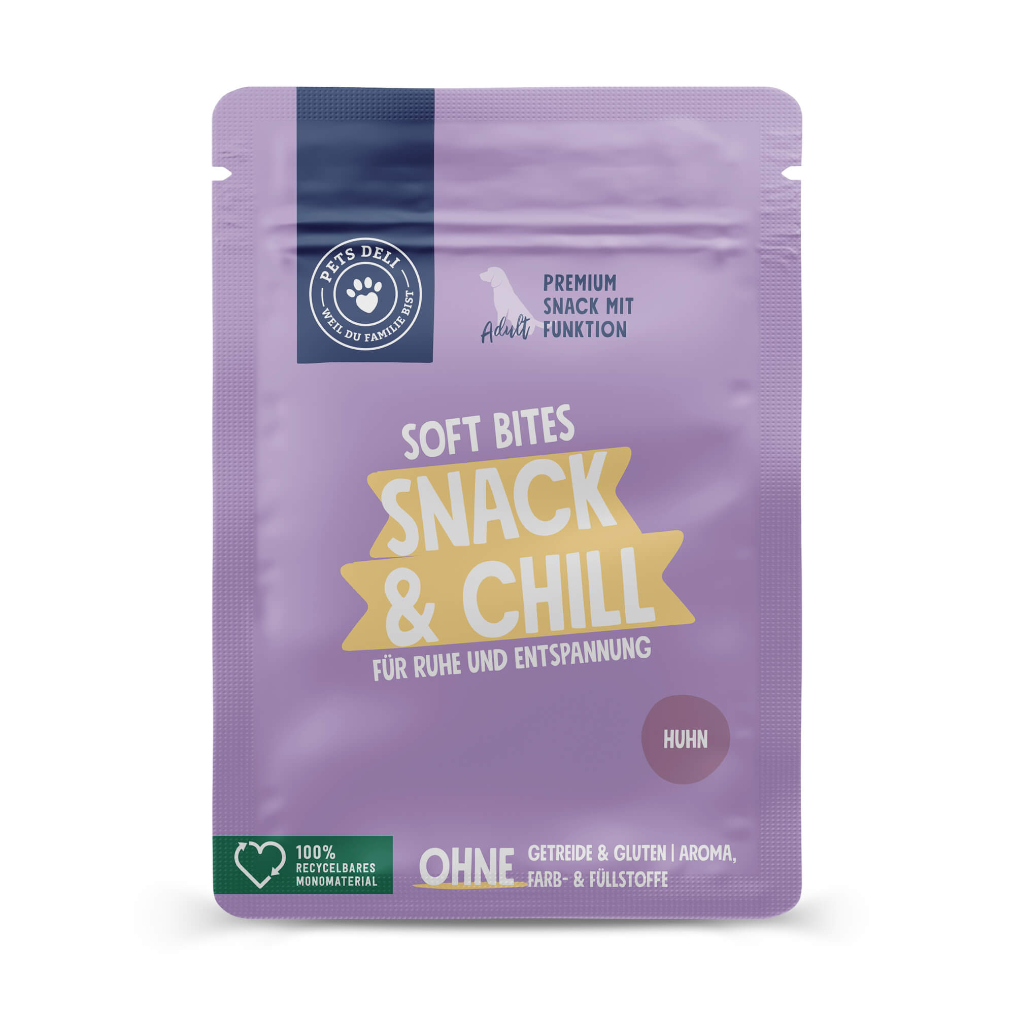 Snack Soft Bites Snack & Chill für Hunde – 3x300g