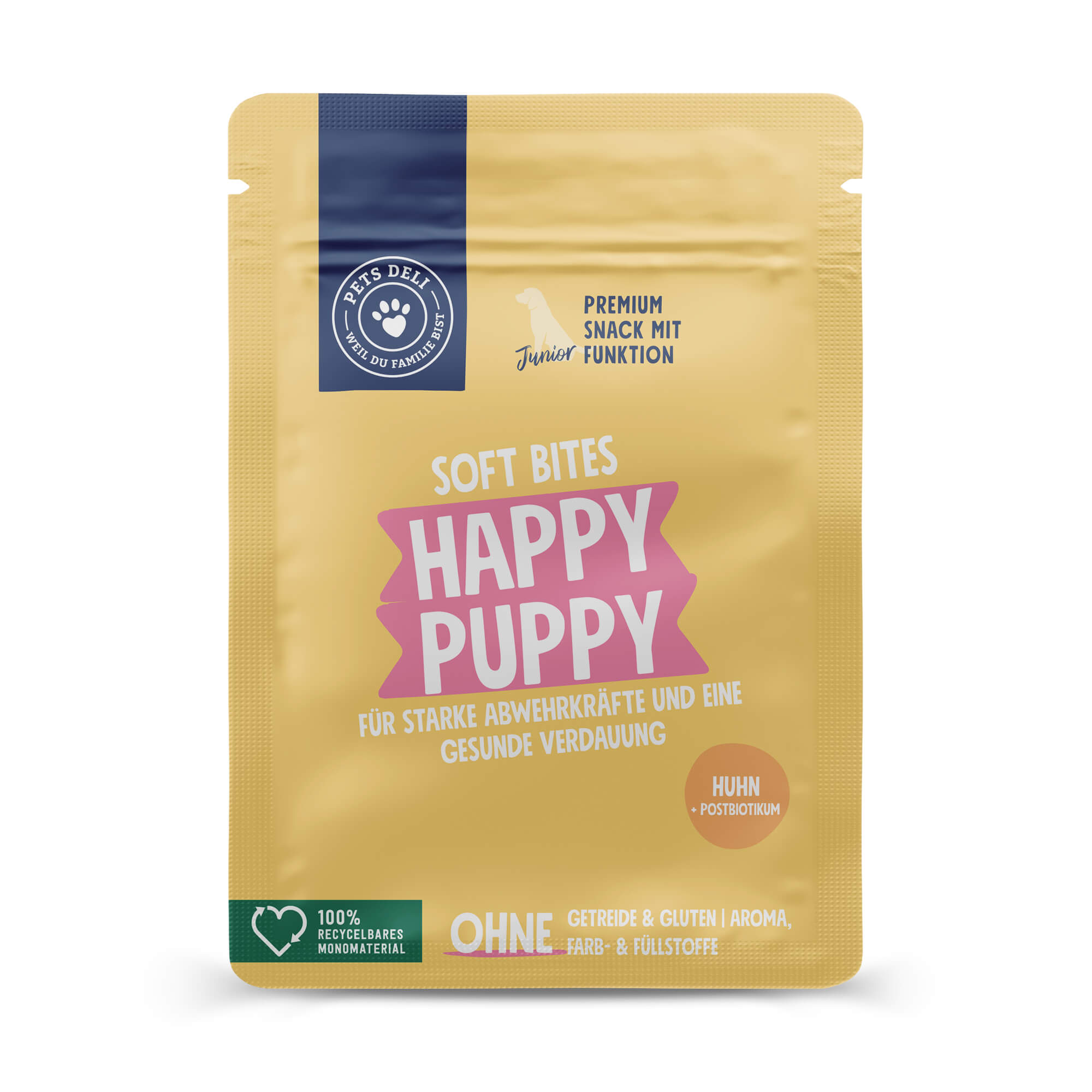 Snack Soft Bites Happy Puppy für Hunde – 300g
