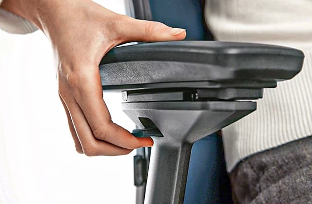 Steelcase Amia office chair pivot armrest UK
