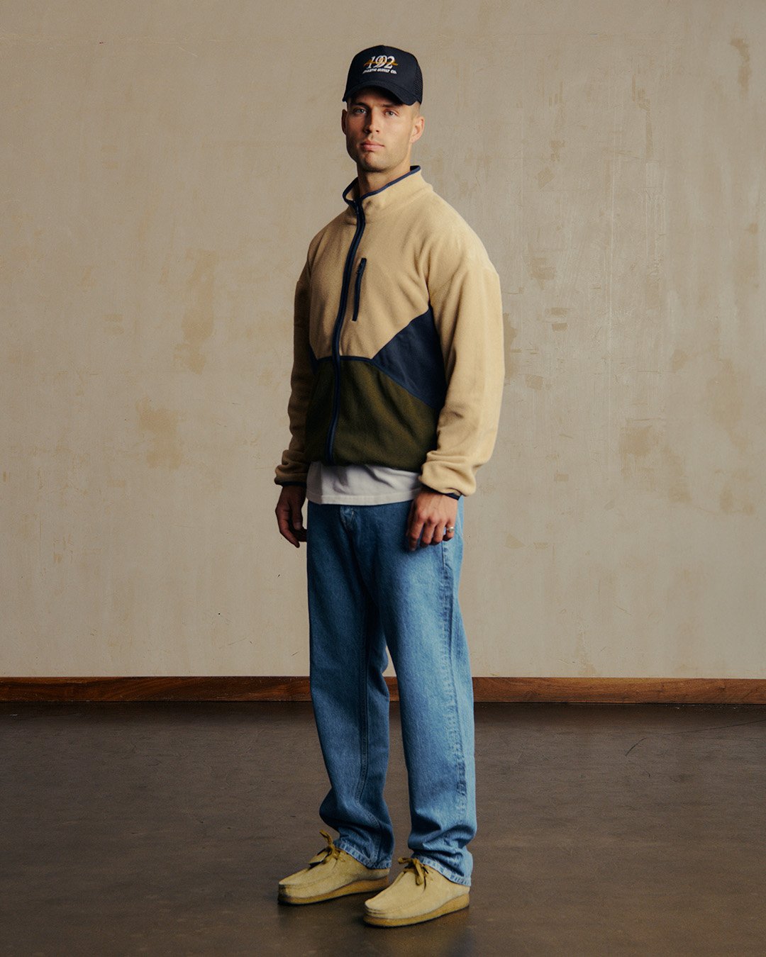 Cream Sabella Fleece Jacket