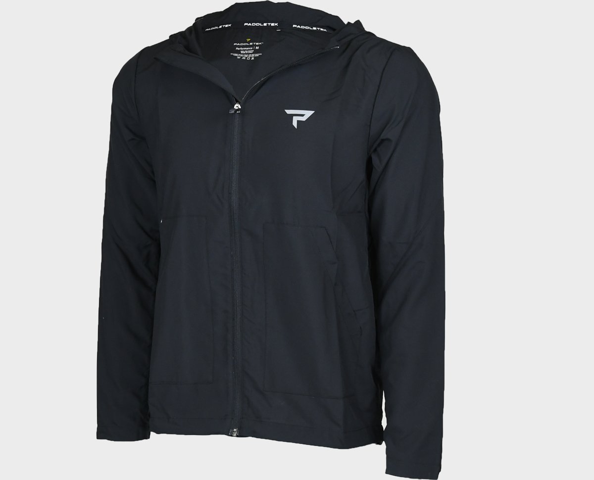 Performance Windbreaker - Black - Front View