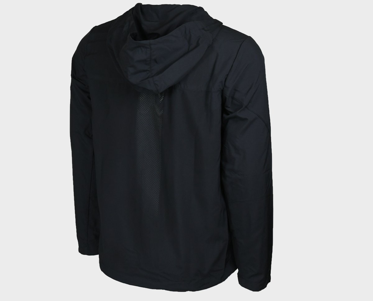 Performance Windbreaker - Black - Back View