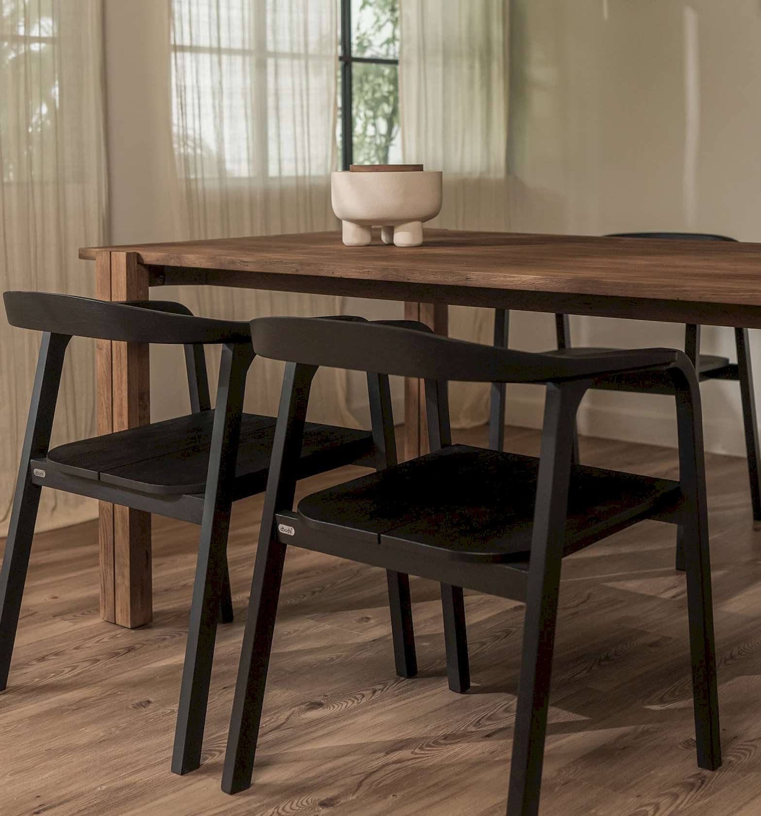 dBodhi Classy Bibo Dining Chair - Charcoal - Floor Stock