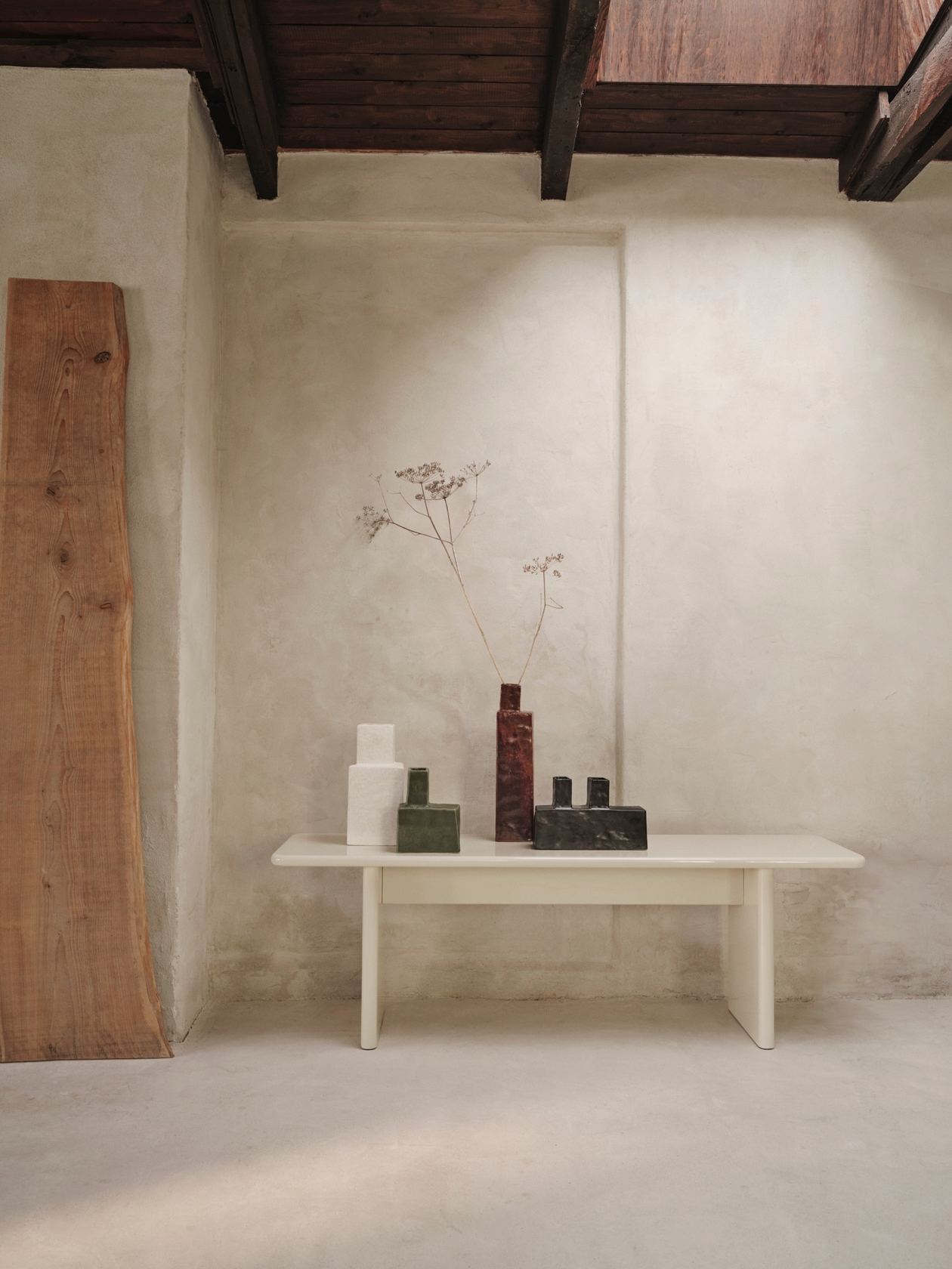 Koa Vase - Off White