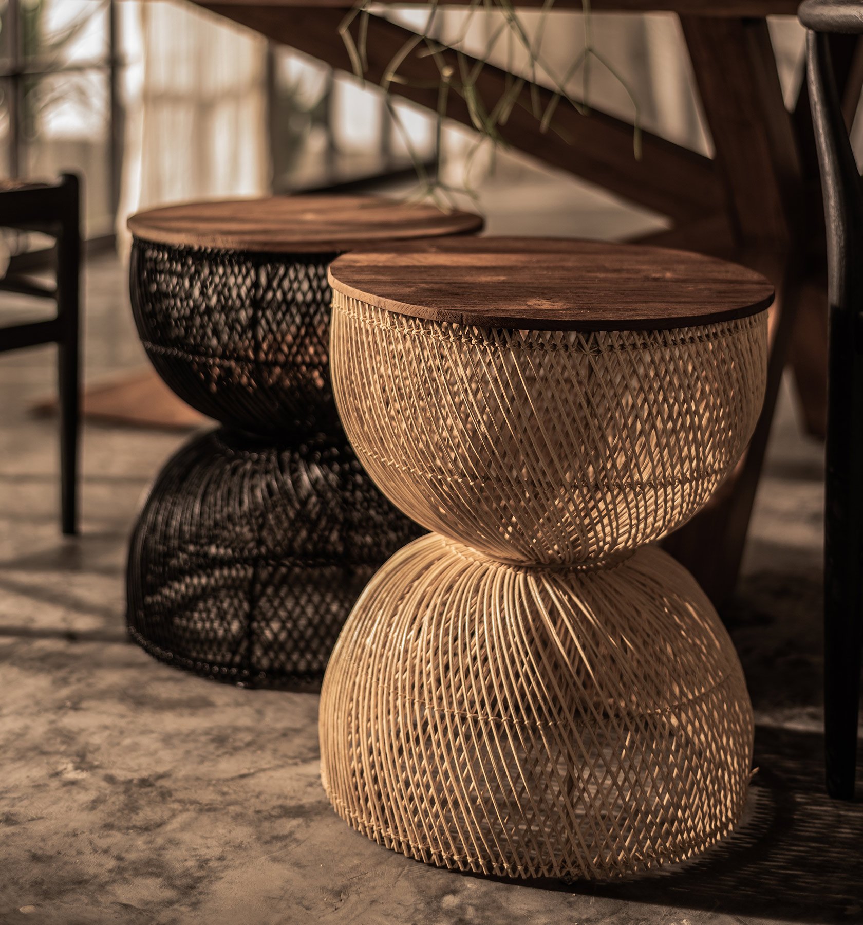 dBodhi Curve Side Table - Natural - Floor Stock